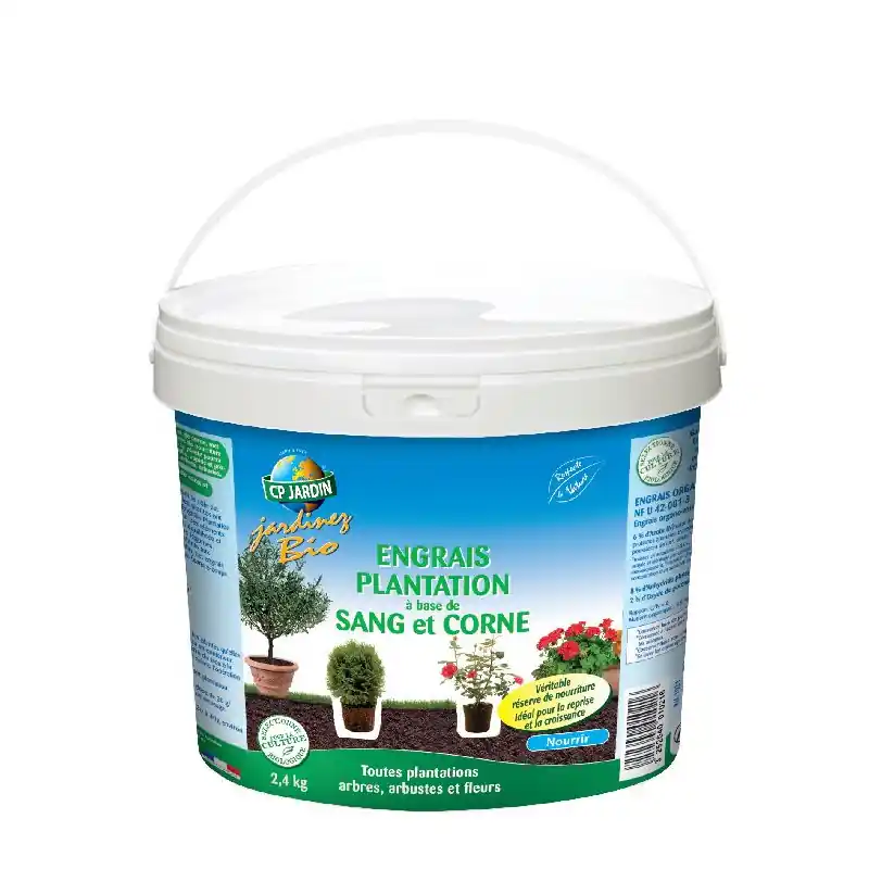 Engrais de Plantation Bio 2,4 kg – Nutriments Essentiels pour Vos Plantes Expédition Rapide