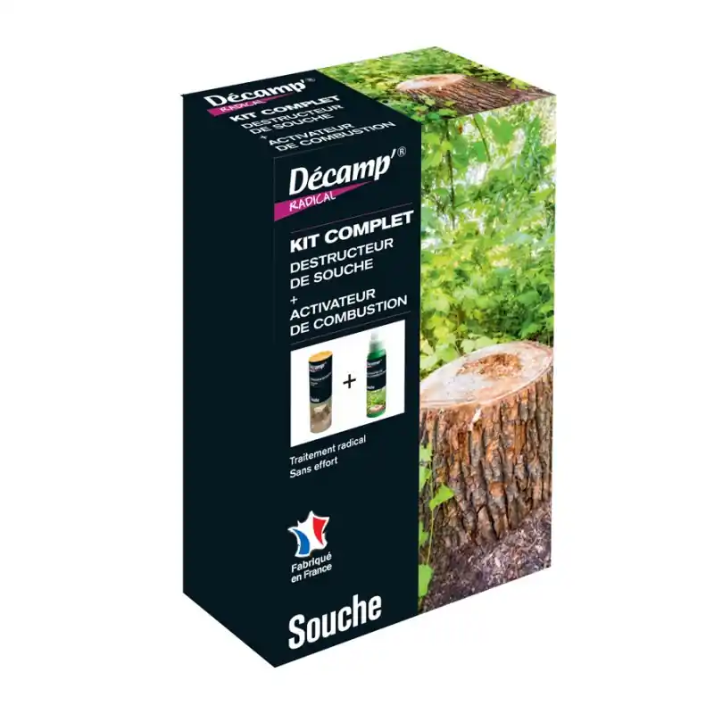 KIT DESTRUCTEUR DE SOUCHE – DECAMP‘ Prix Bas