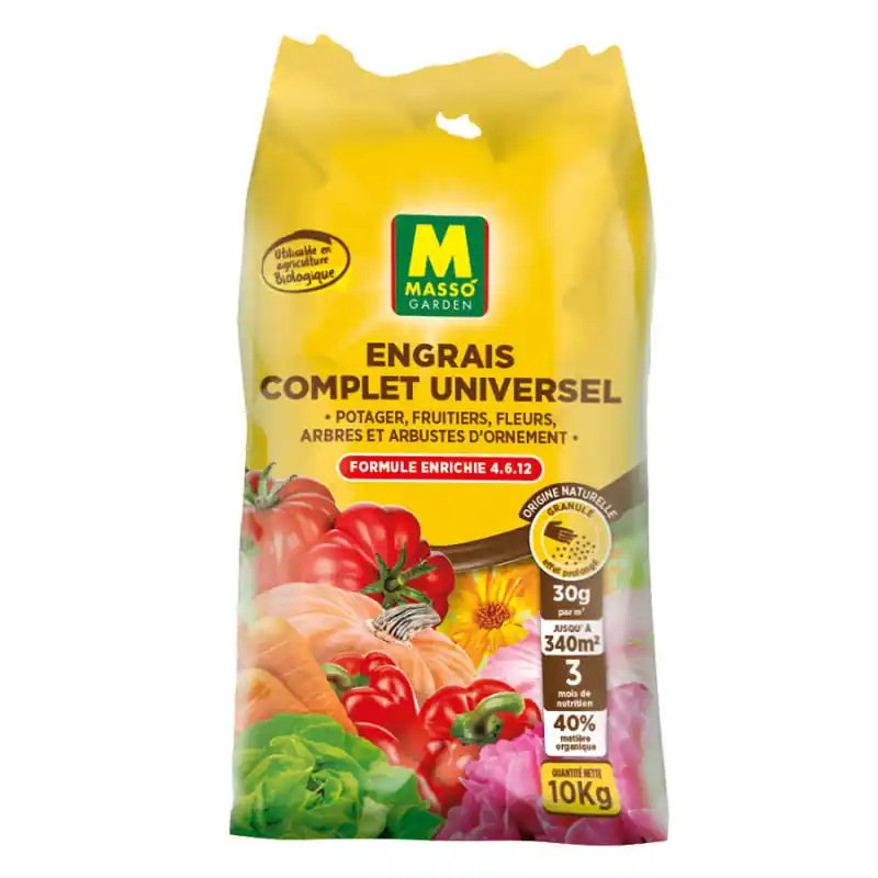/Engrais Complet Universel 10 kg – Nutriments Essentiels pour Plantes et Jardins Prix Réduit
