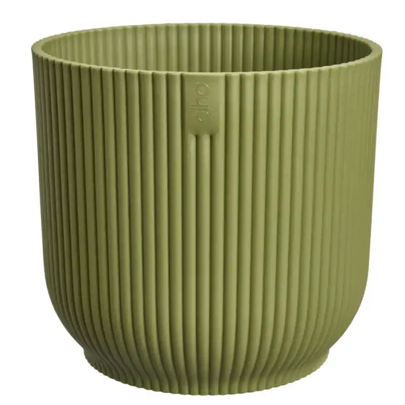 Expédié Aujourd&rsquo;hui Pot à plantes Vibes Fold rond 25cm vert fougère – Elho, éco-responsable et tendance