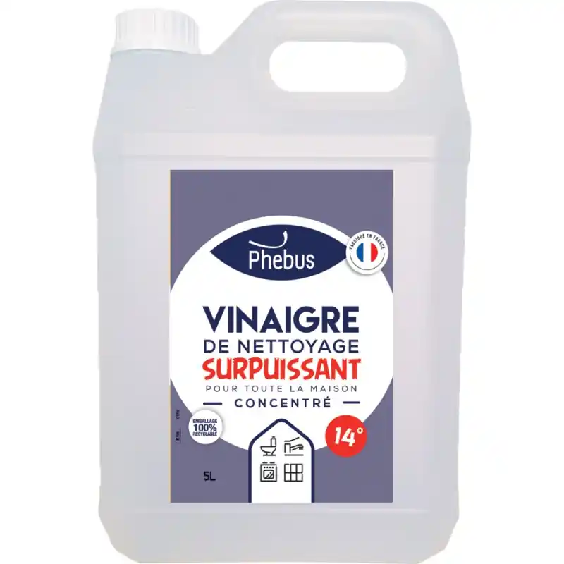 VINAIGRE MÉNAGER 14° 5L – PHEBUS Réduction