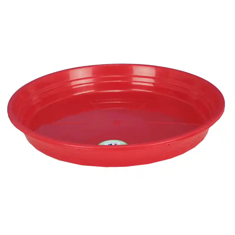 Vente Directe Soucoupe D17 Rouge Riviera – Élégance et Style pour Vos Plantes