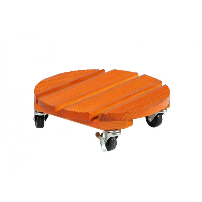 SUPPORT À ROULETTES ROUL‘BAC Ø30CM MERISIER – JANY Prix Choc