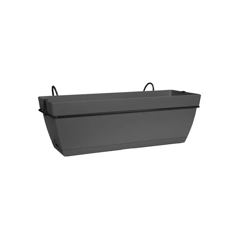 Jardinière Paris Accroches Florus 50cm Anthracite – Élégance et Style pour Votre Jardin Vente Directe