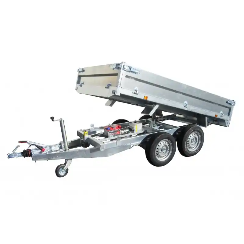 REMORQUE BENNE 2.56M PTAC 2500KG FREINÉE – LIDER Solde