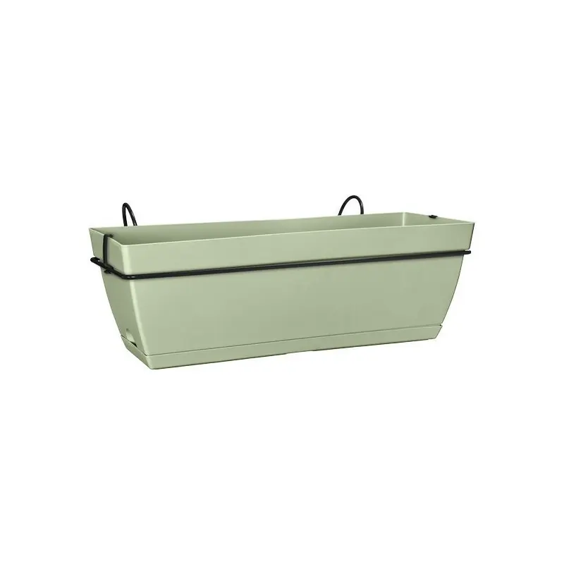 Jardinière Paris Accrochée Florus 50cm Verte - Élégance pour vos Balcons et Terrasses Commander Vite