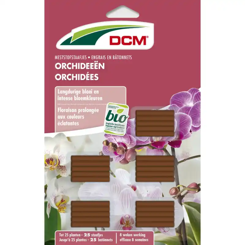 Achetez Aujourd&rsquo;hui Engrais Bâtonnet Orchidée – 25 Pièces pour Plantes et Jardins – – DCM