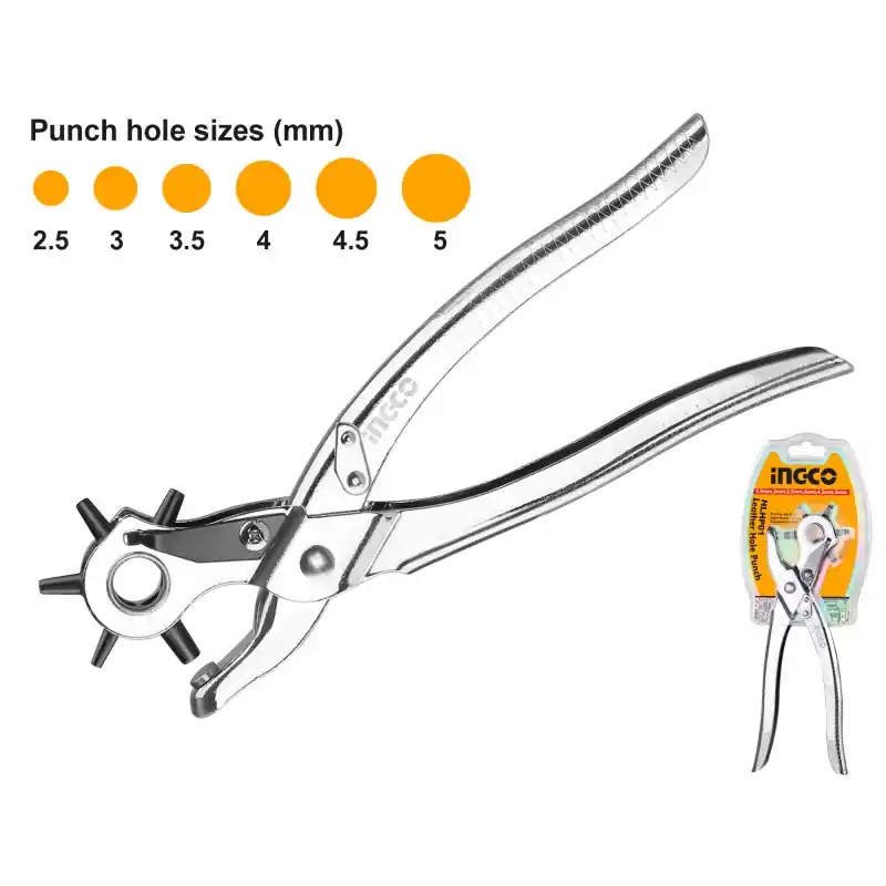 Nouvel Arrivage PINCE EMPORTE-PIÈCE TROUS Ø2.5-5MM – INGCO