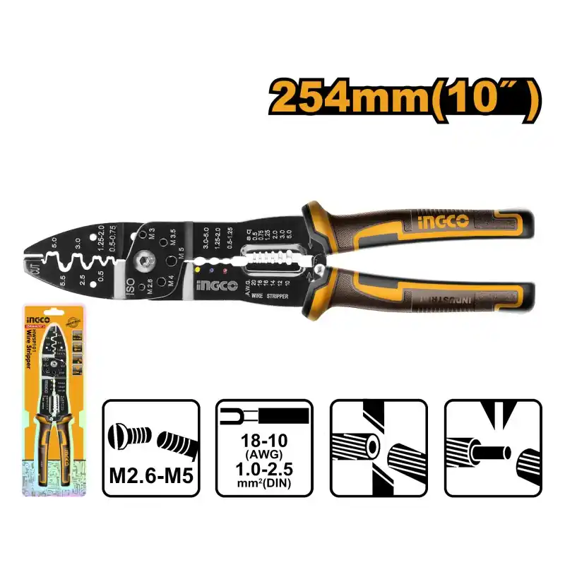Commander Vite PINCE À SERTIR 250MM – INGCO