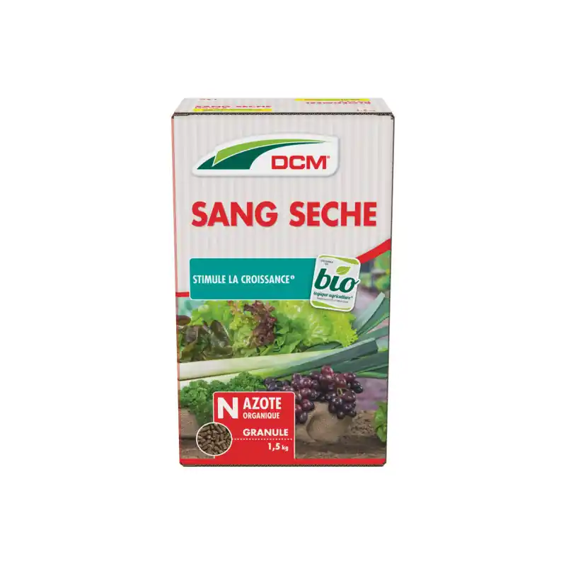 Engrais Sang Séché pour le jardin 1,5kg – DCM Paiement Sécurisé