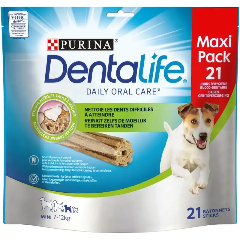 BÂTONNETS À MÂCHER CHIENS PETITE TAILLE – DENTALIFE Paiement Sécurisé