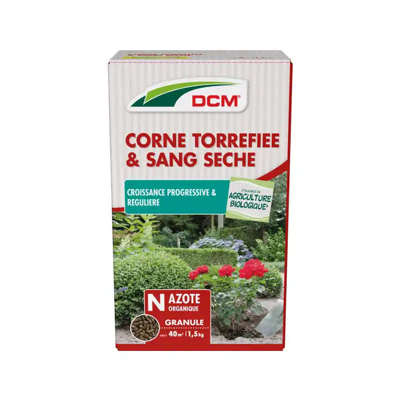 Bon Marché Corne Et Sang Pour Jardin 1,5kg DCM - Engrais Écologique