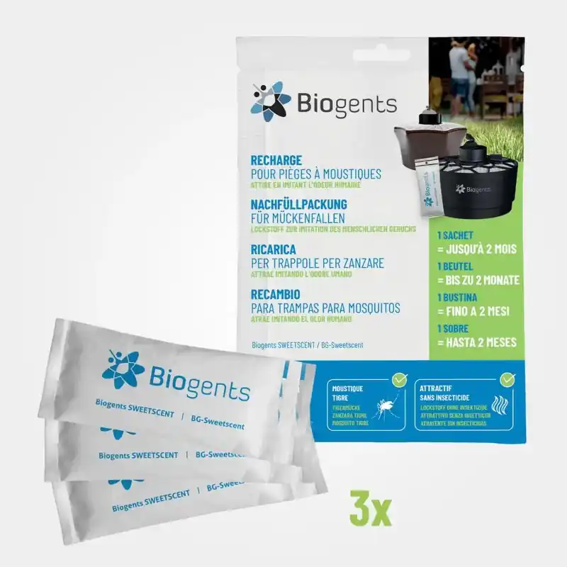 Pack saison – 6 mois – attractif pour le piège AERO TRAP – BIOGENTS Offre Exclusive