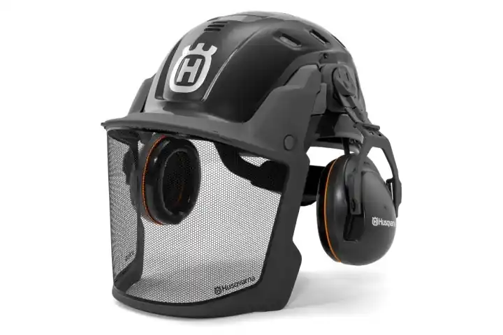 Casque forestier Husqvarna, Technical, gris Bon Marché