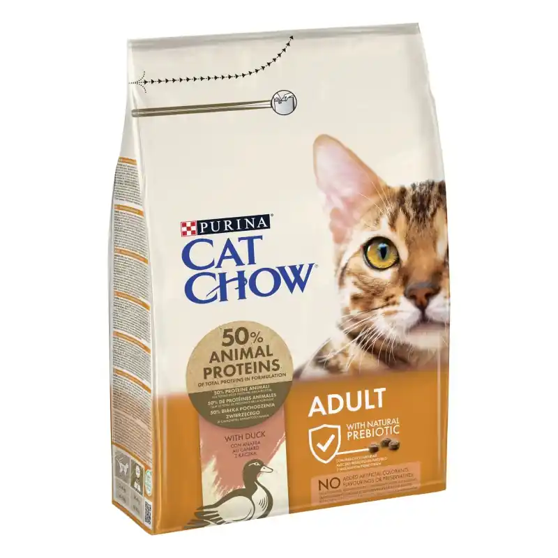 Populaire CROQUETTES CHATS CANARD 3KG - CAT CHOW ADULT