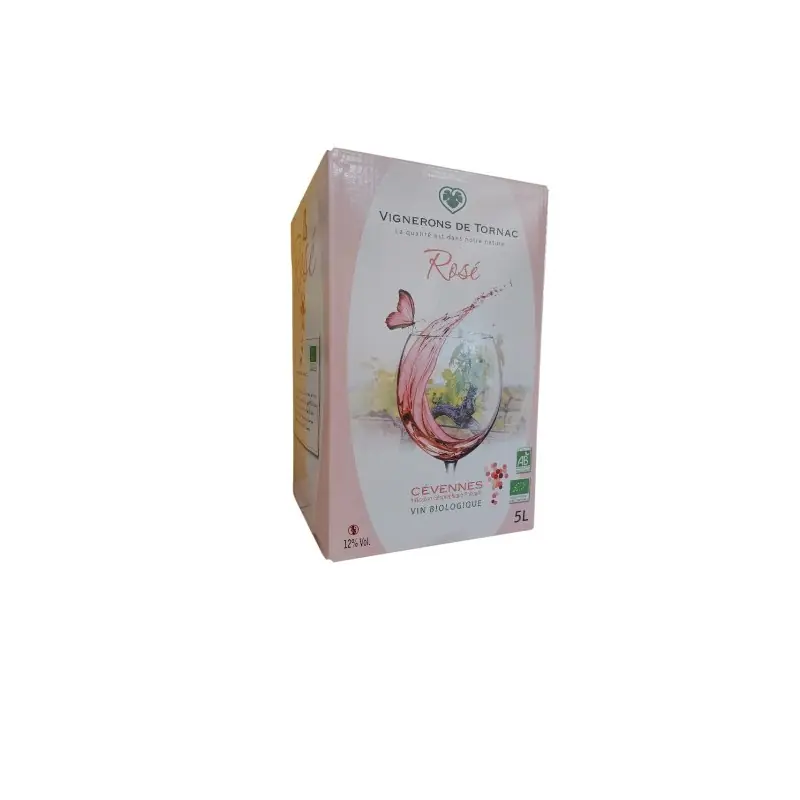 VIN ROS DES CEVENNES 5L VIGNERONS DE TORNAC BIO Prix Choc