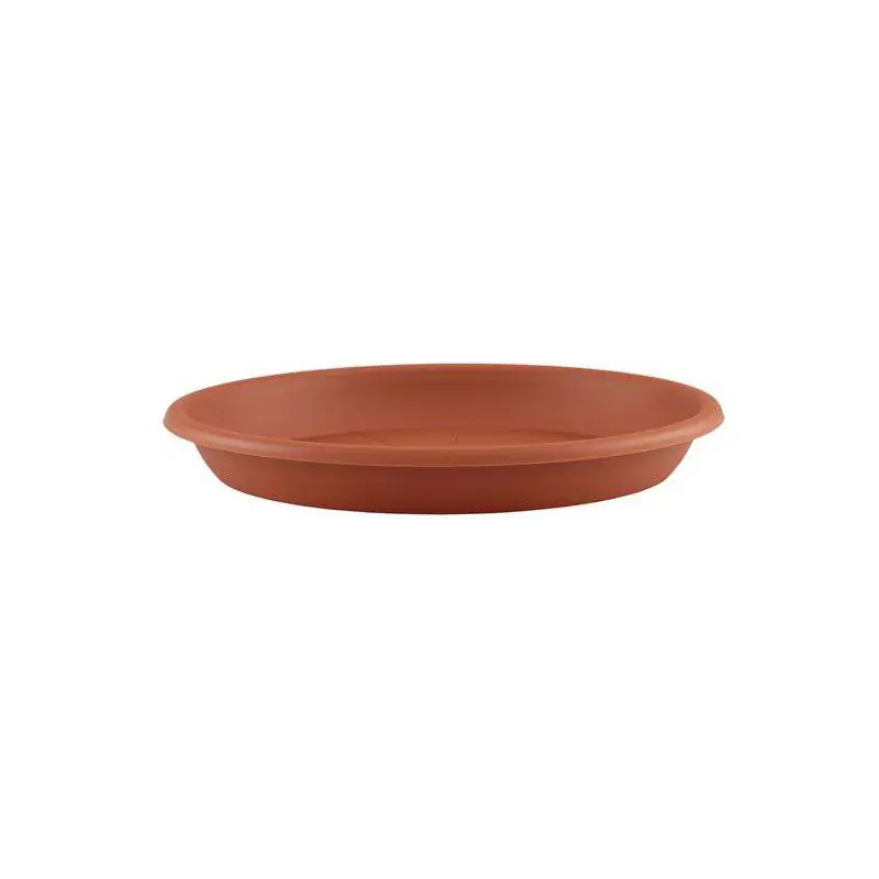 Usine Directe Soucoupe Ronde 13 cm coloris Terre Cuite – Élégance Naturelle pour Votre Décoration