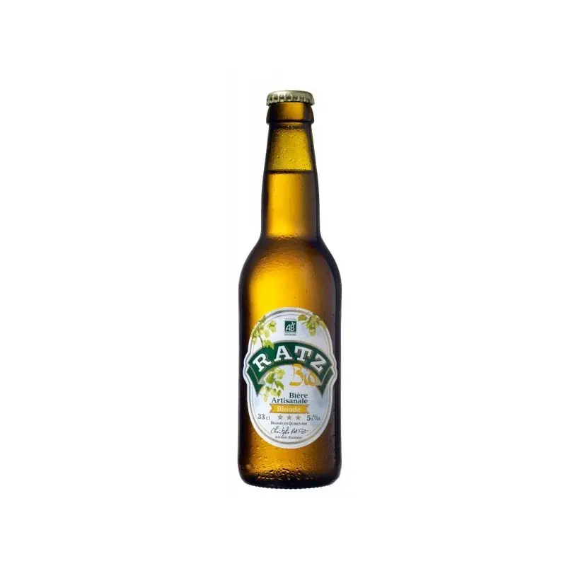 Affaire À Saisir BIERE BLONDE BIO ARTISANALE 33CL - RATZ