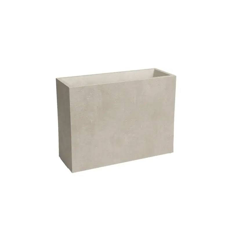 Jardinière Sydney Haute Réserve d‘eau 80 Ma Crème - Pot Artevasi Design Moderne Usine Directe