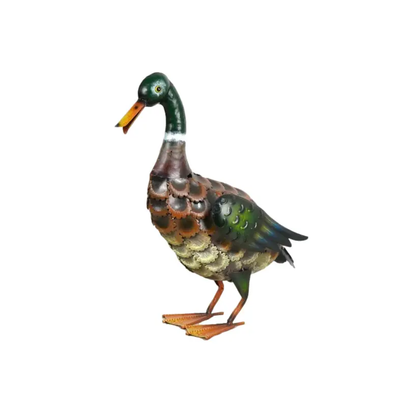 Promotion Saisonnière Canard metal 37x16xh46