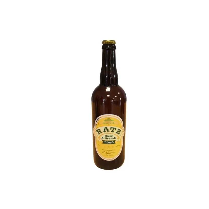 BIERE BLONDE ARTISANALE 75CL – RATZ Paiement Sécurisé