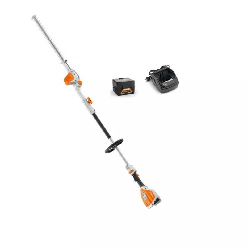 Dernier Modèle KIT TAILLE-HAIES SUR PERCHE BATTERIE HLA 56 - STIHL
