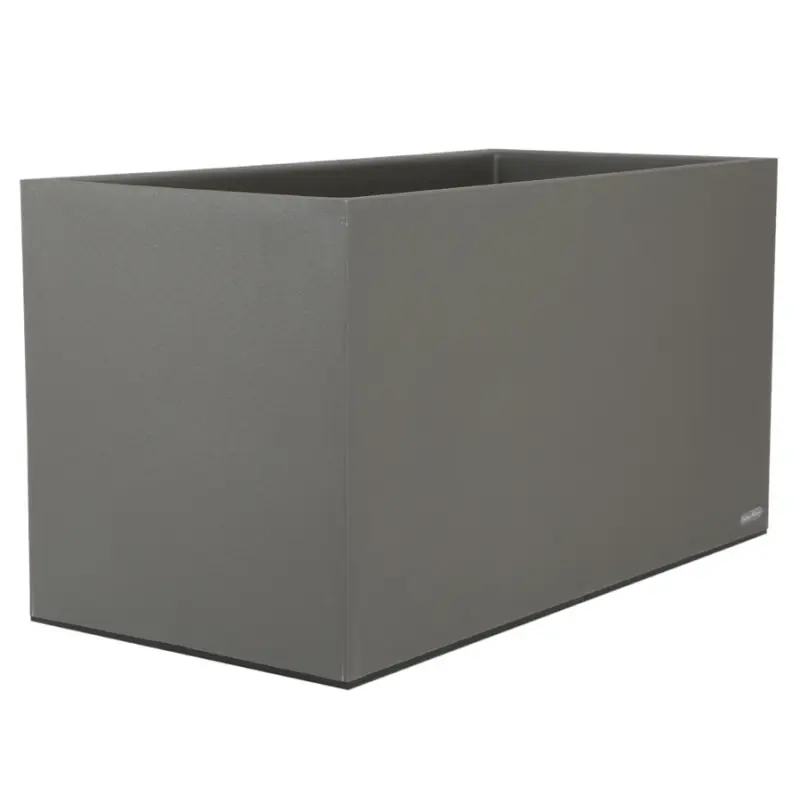 Bac Granit Riviera, en plastique 80x40 Gris - Élégance et Durabilité pour Votre Ejardin Haute Qualité