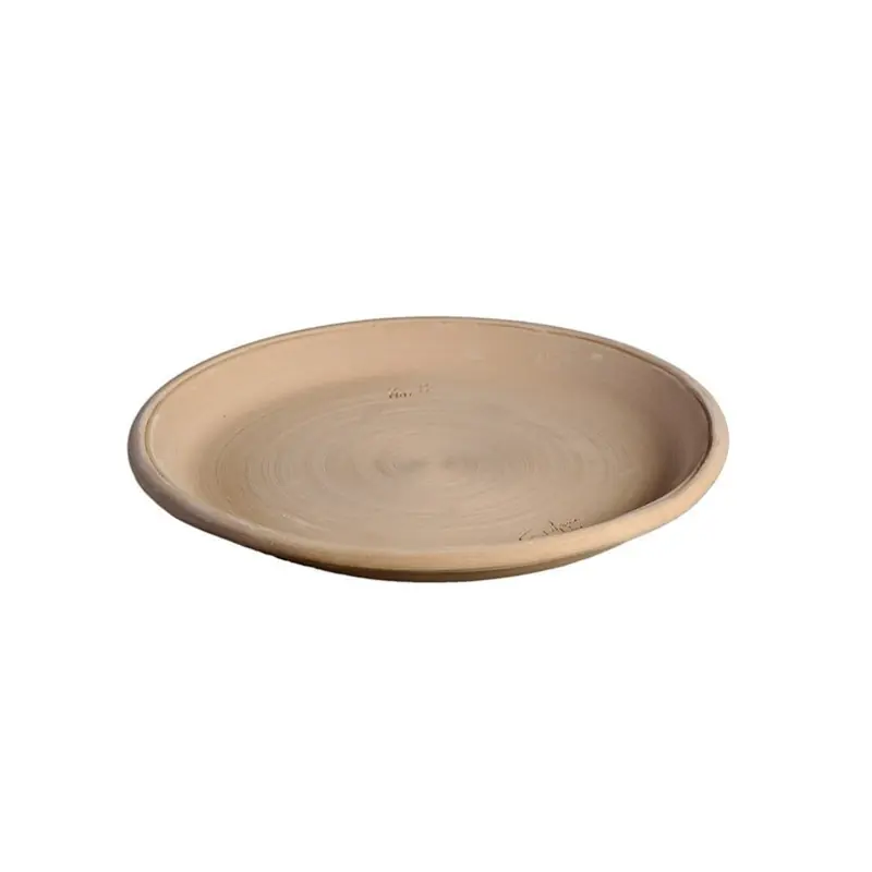 Bon Marché Soucoupe assiette etanche 25cm en terre cuite Goicoechea, pays basque
