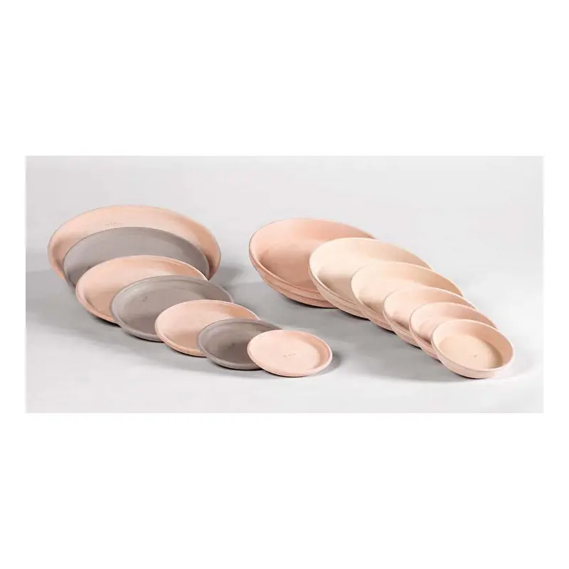 Soucoupe assiette etanche 40cm en terre cuite Goicoechea, pays basque Achat Immédiat
