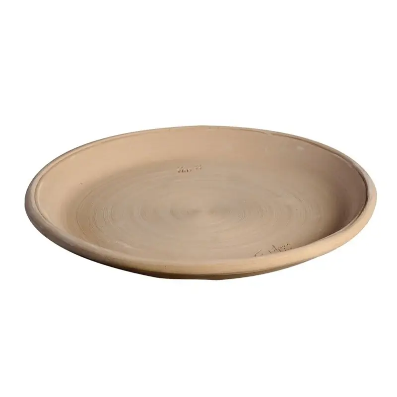 Certifié Soucoupe assiette etanche 33cm en terre cuite Goicoechea, pays basque