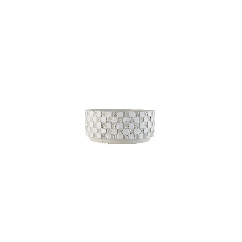 Prix Bas Coupe d20 h9cm ciment blanc/beige roma
