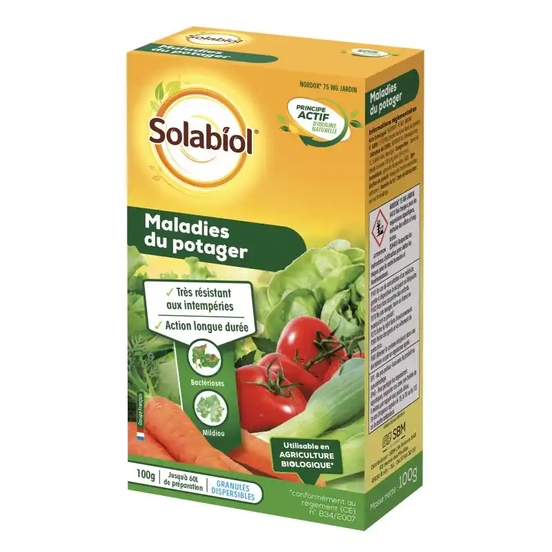 Achetez Aujourd&rsquo;hui MALADIES DU POTAGER 100G – SOLABIOL