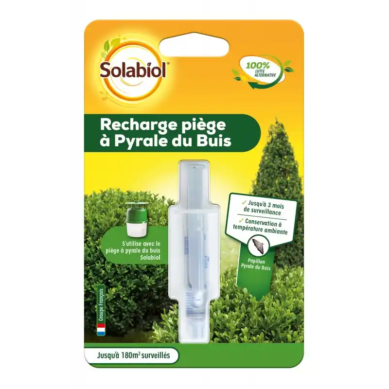 Satisfait Ou Remboursé RECHARGE PHEROMONE PIÈGE À PYRALE DU BUIS – SOLABIOL