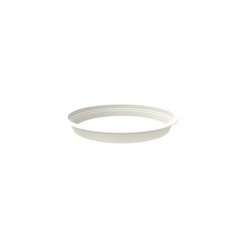 Soucoupe Ronde Florus 32cm Blanc – Décoration Écologique et Élégante pour Plantes Meilleure Vente