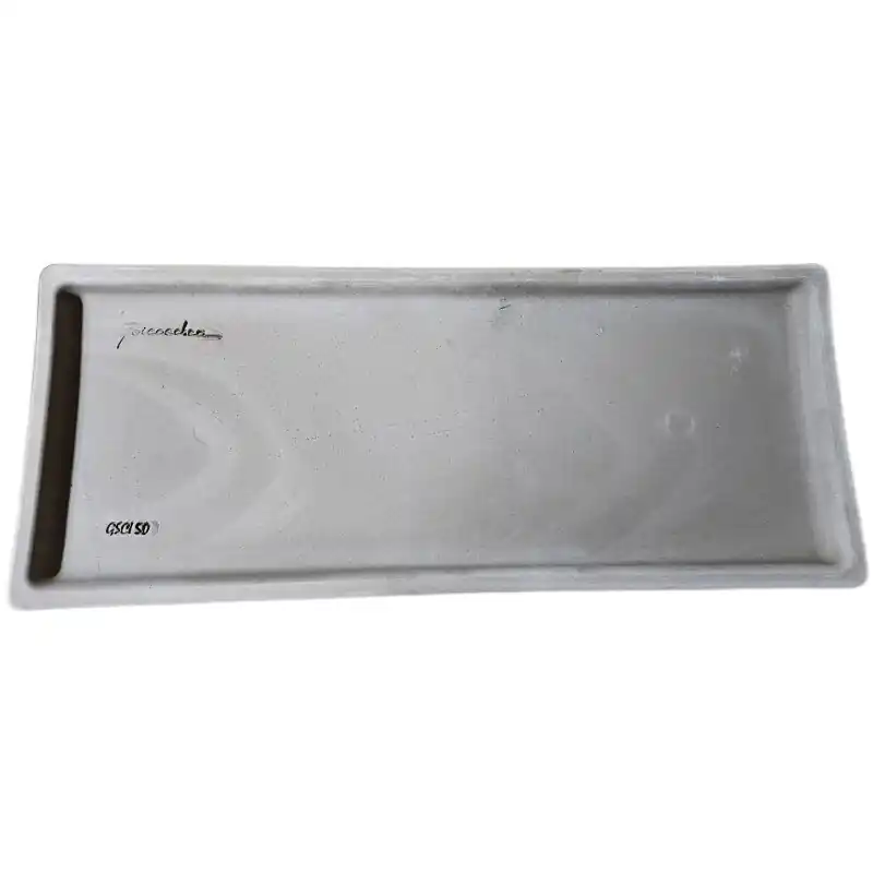 /Soucoupe rectangulaire 5824cms terre grise Bon Plan
