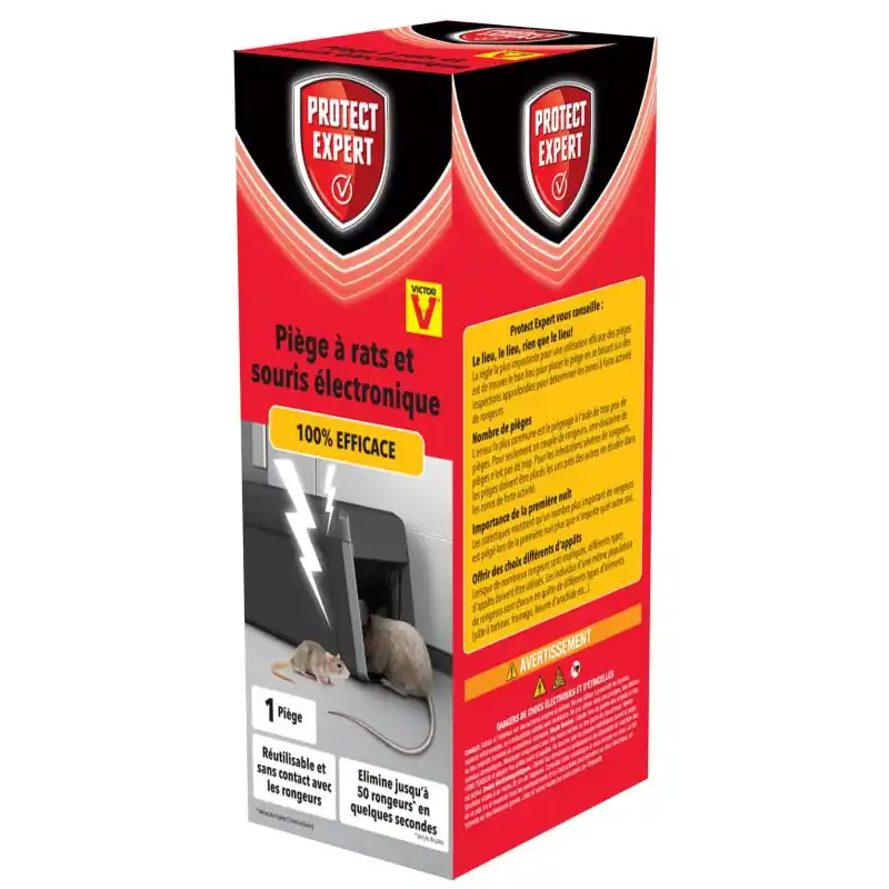 Meilleure Vente PIEGE ELECTRONIQUE RAT – PROTECT EXPERT