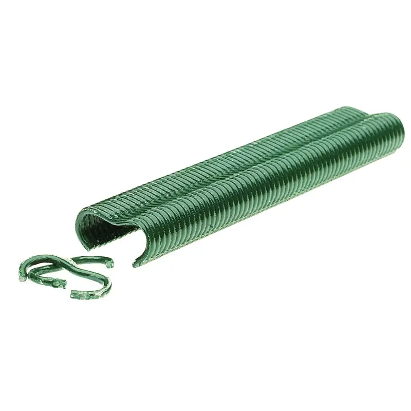 Livraison Express Rapid VR16, Agrafes grillage plastifiées vert, Maxi-pack, Boîte carton de 3190pcs - RAPID