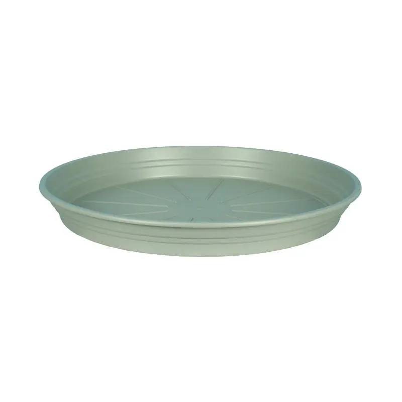 Soucoupe D35 Vert Argile pour pot Riviera – Élégance et Style au Jardin Pas Cher