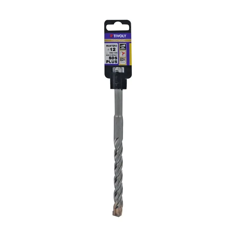 Pas Cher FORET BETON 3 TAILLANTS Ø10MM L160MM QUEUE SDS+ USAGE INTENSIF – TIVOLY