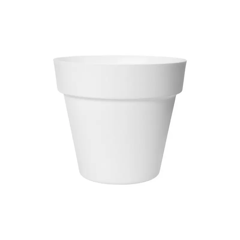 Pot Paris Florus 30cm Blanc - Idéal pour vos plantes en intérieur et extérieur Nouvel Arrivage