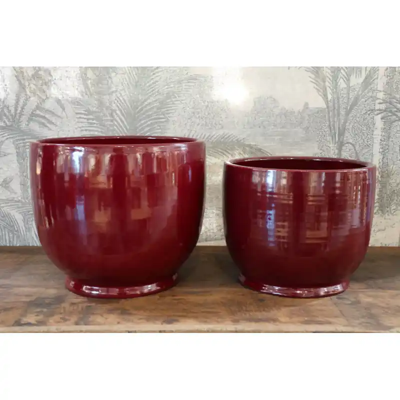 Bouquet cerise d23 h20, poterie d‘albi, fait en france Top Vente