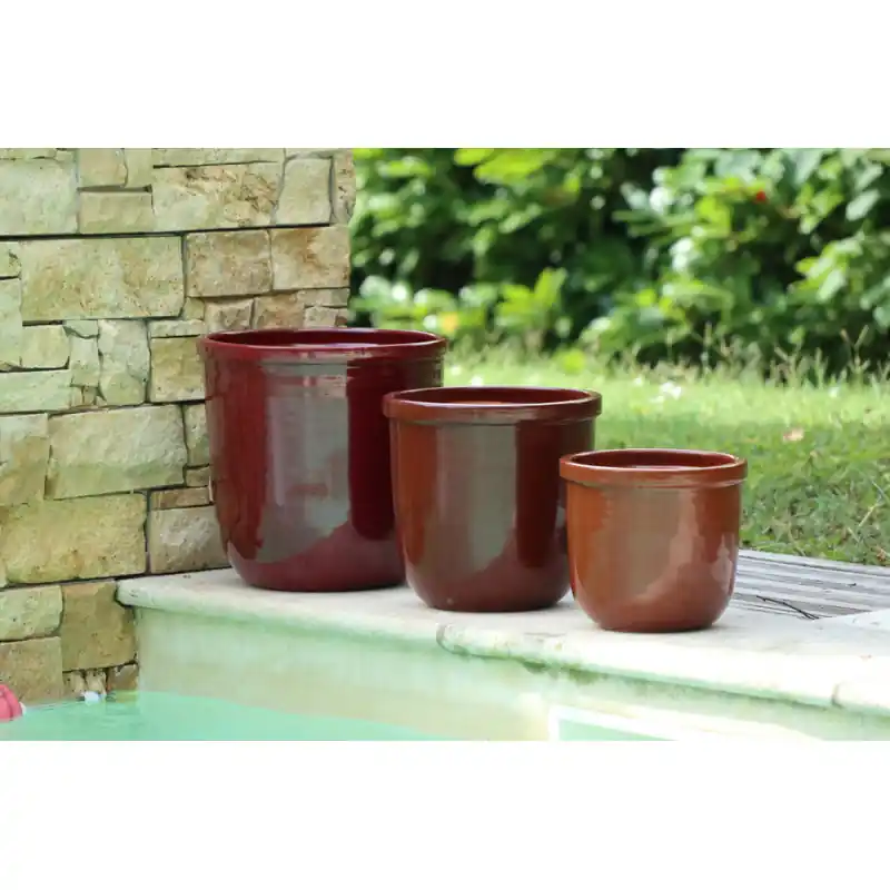 Flacon cerise d29 h29, poterie d‘albi, fait en france Meilleur Choix