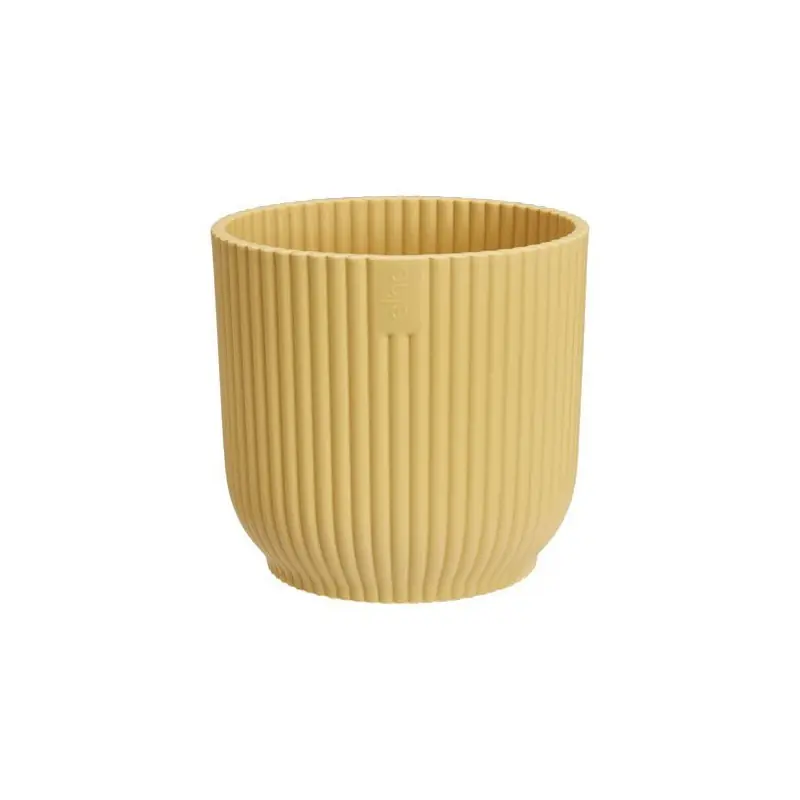 /Vibes fold rond mini 11cm jaune beurre – pot écologique elho Promotion