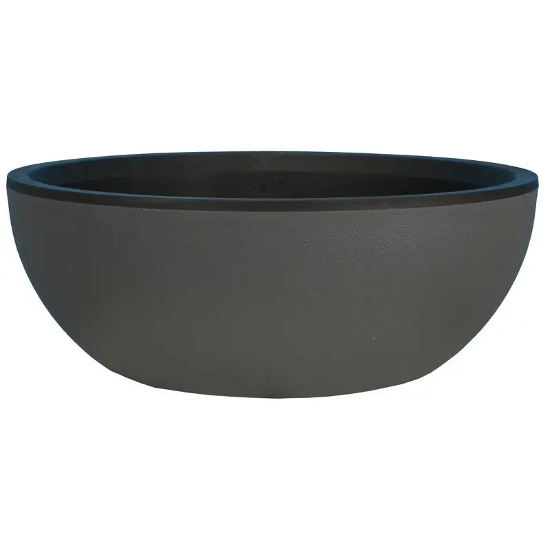 Coupe Granit D40 Gris – Pot Riviera, en plastique Design Élégant et Durable pour Votre jardin Paiement Sécurisé