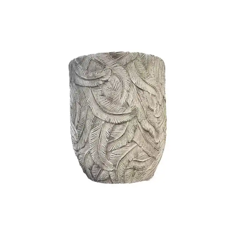 Pot rond jungle gris bronze fibraciment 39 Offre Spéciale