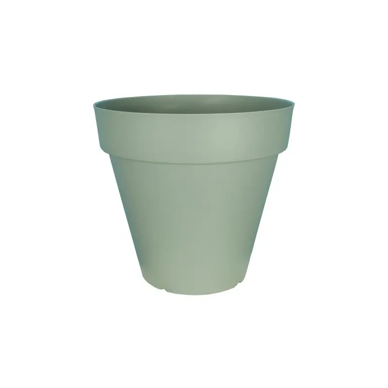 Achetez Aujourd&rsquo;hui Pot de Fleurs Soleilla Rond 40 cm Vert Argile – Pot Riviera élégant et durable