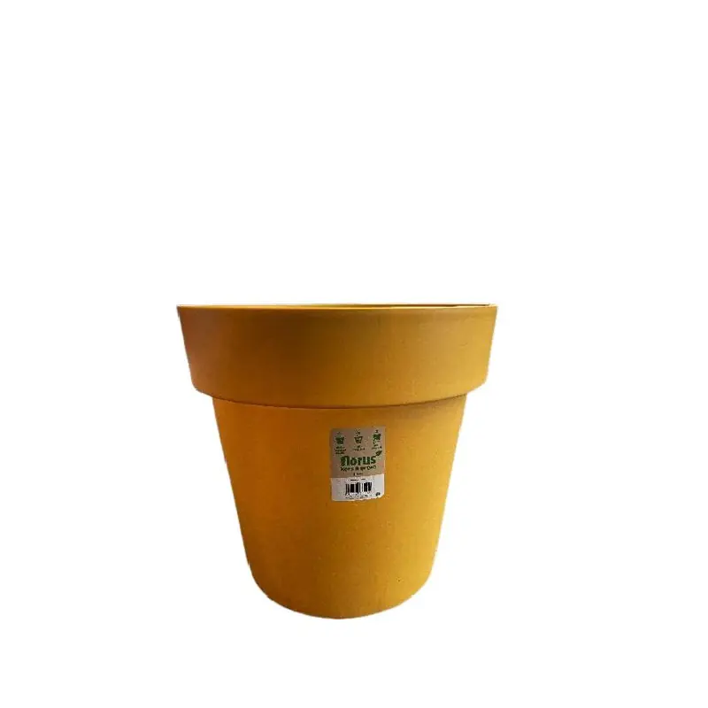 Quantité Limitée Pot Paris Florus 47cm Moutarde – Élégance et Style pour Vos Plantes