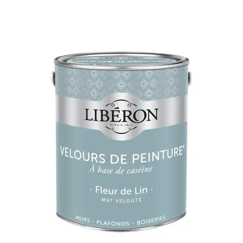 VELOURS DE PEINTURE FLEUR DE LIN 2.5L Satisfait Ou Remboursé