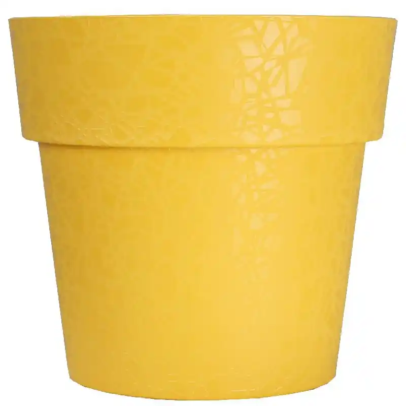 Offre Spéciale Pot Terea D22 Jaune – Élégance Riviera pour les plantes