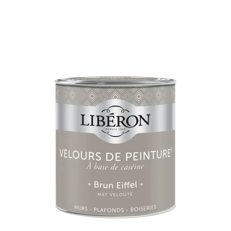 Nouvel Arrivage VELOURS DE PEINTURE BRUN EIFFEL 0.5L